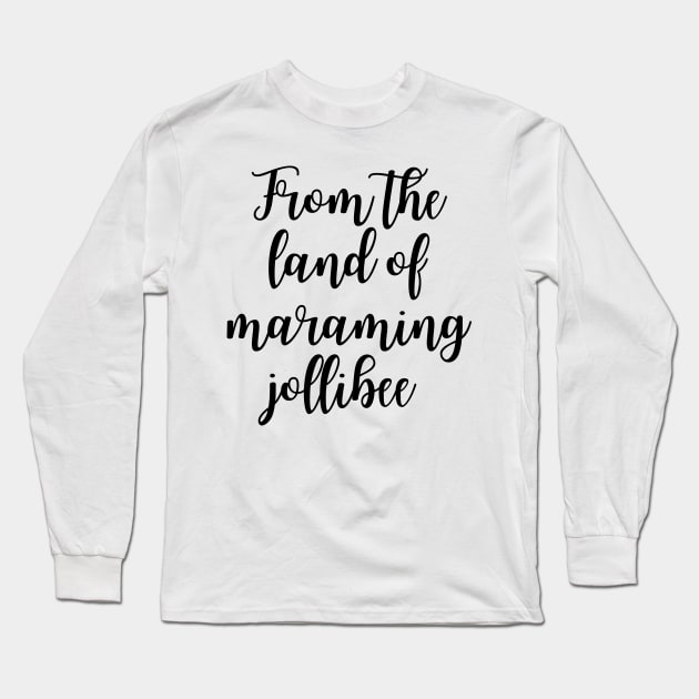 tagalog humor Long Sleeve T-Shirt by CatheBelan